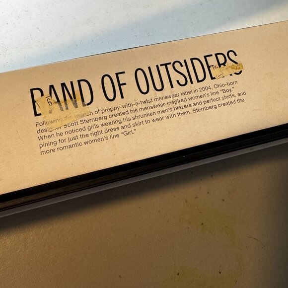 Neiman Marcus Scott Sternberg Designs "Band of Outsiders" Cookie Cutter & Stampe - Picture 2 of 12